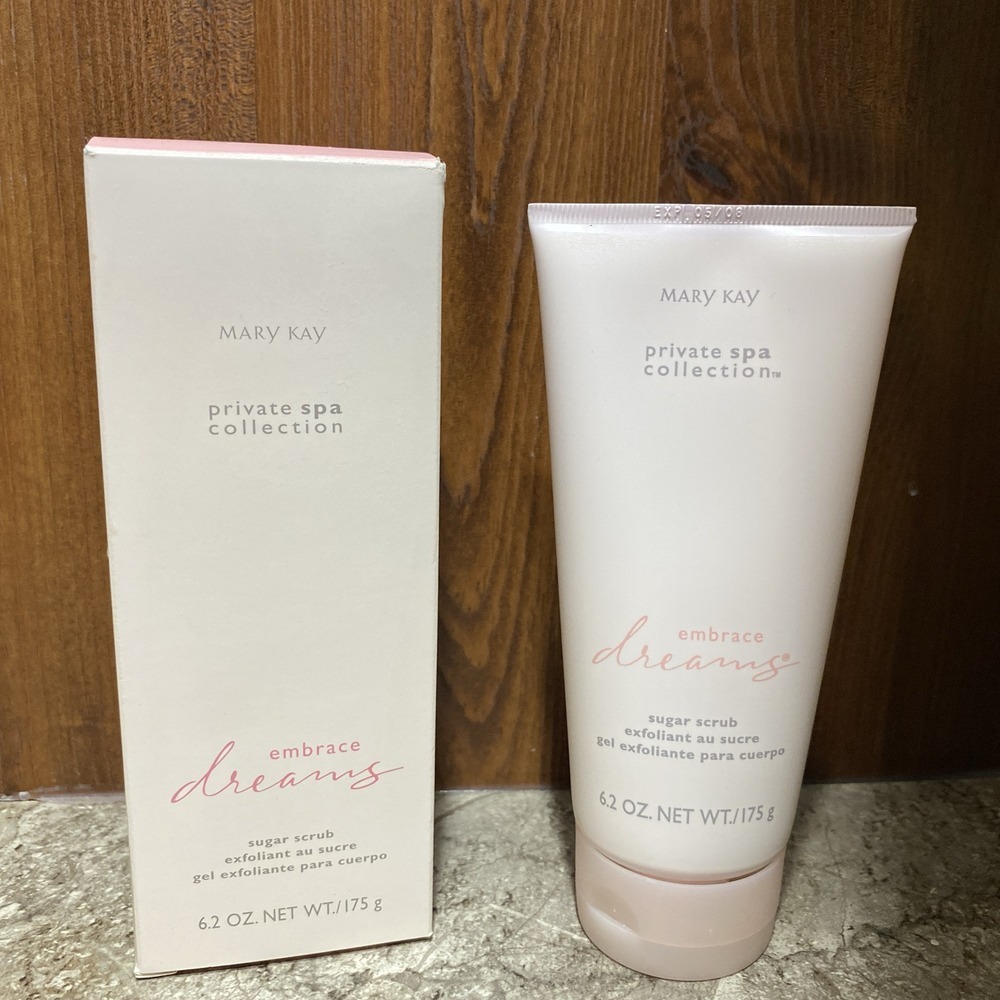 Mary Kay Private Spa Collection Embrace Romance Dreams Sugar Scrub 6.2oz New MK